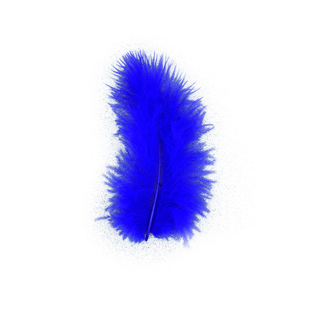 Bastelfedern einfärbig 5-10cm 15 Stück/Packung