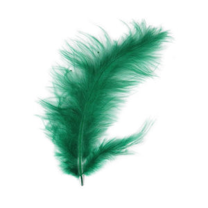 Bastelfedern 5-10cm, Flauschfedern, 15 Stück/Packung,