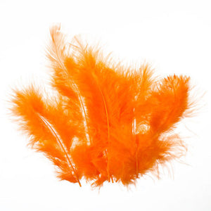 Bastelfedern 5-10cm, Flauschfedern, 15 Stück/Packung,