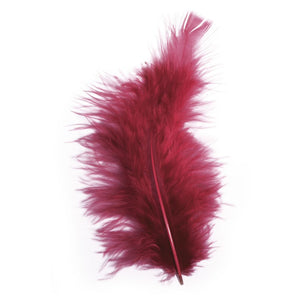 Bastelfedern 5-10cm, Flauschfedern, 15 Stück/Packung,