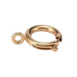 Federring 19x16x2,5mm Gold 1 Stück