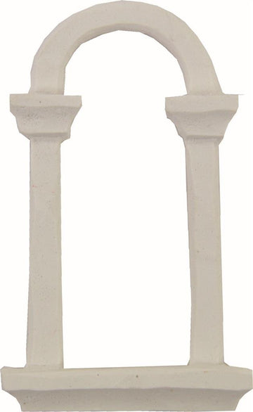 Fensterbogen weiß 4tlg 5,5cm