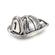 Feuerwehrmann-Helm Anhänger aus Metall silberfarben antik 18,5×14mm 1 Stück