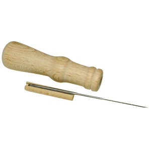 Filznadelhalter aus Holt für 1 Nadel 67mm