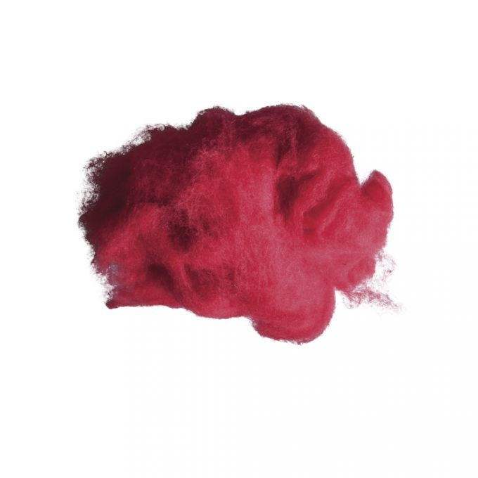 Filzwolle reine Schurwolle weinrot 50g