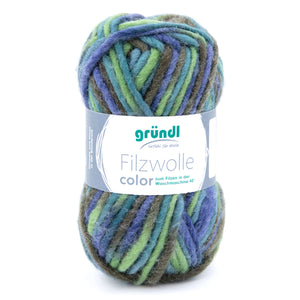 Gründl Filzwolle Color 100% Schurwolle 50g/50m