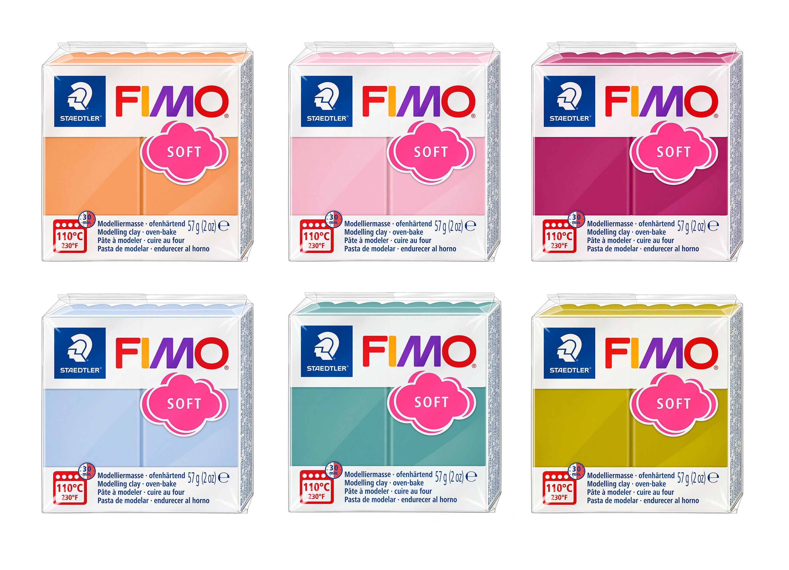 FIMO® soft 8020 T Ofenhärtende Modelliermasse 57g