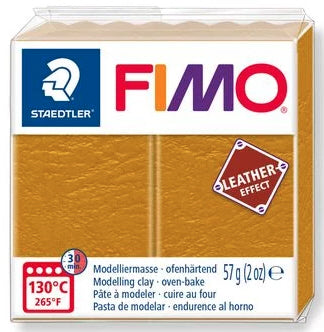 Fimo Lederoptik 8010, ofenhärtende Modelliermasse, 57 g