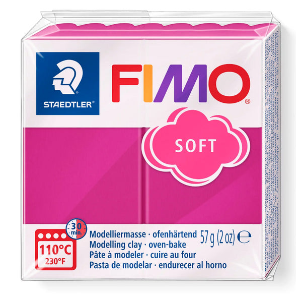 Fimo soft 8020 Polymerclay ofenhärtende Modelliermasse 57g