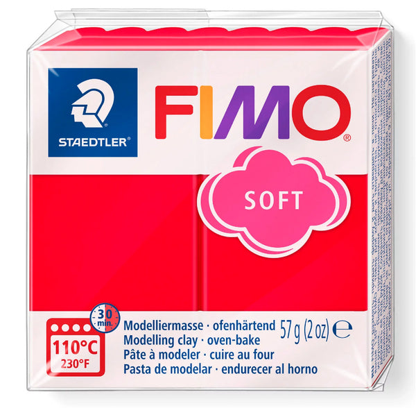 Fimo soft 8020 Polymerclay ofenhärtende Modelliermasse 57g
