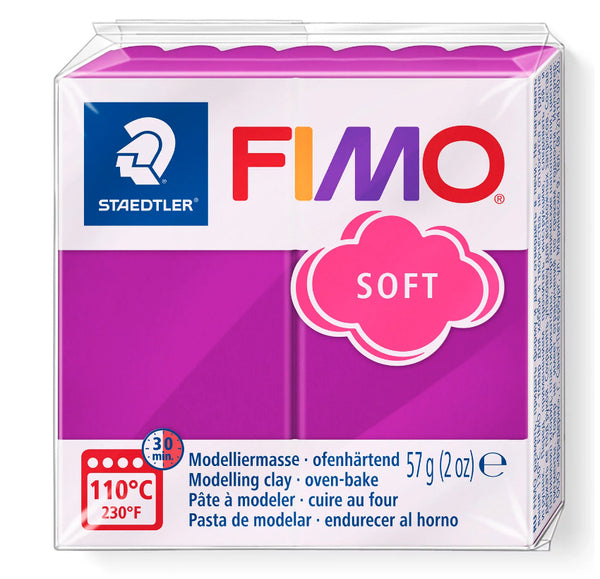 Fimo soft 8020 Polymerclay ofenhärtende Modelliermasse 57g