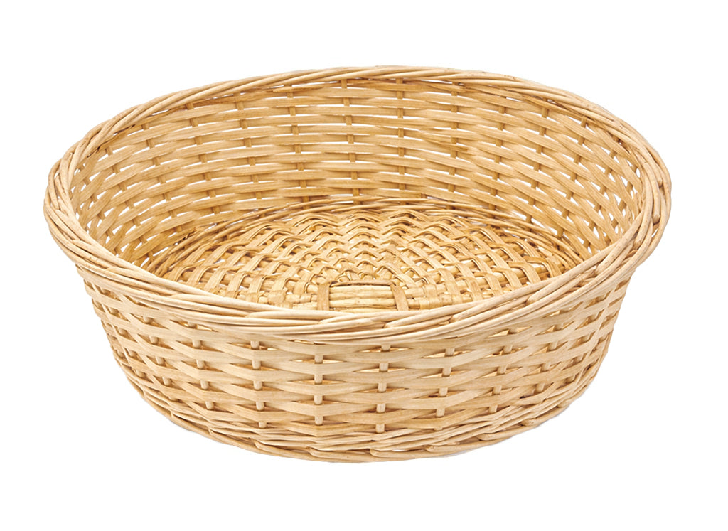 Flechtkorb rund natur hell