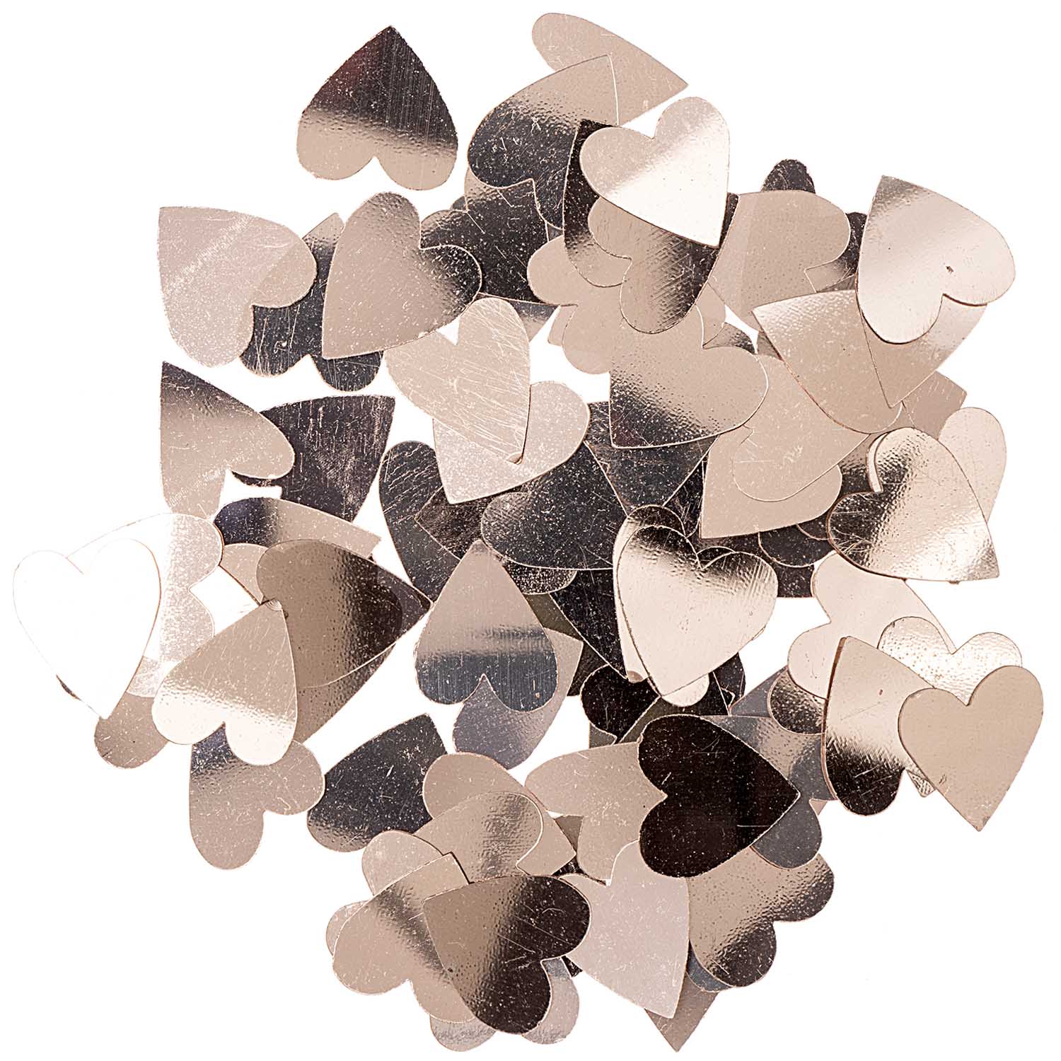 Flitterstreu Herz Roségold