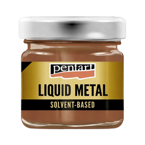 Pentart Liquid Metal Flüssigbronze Lösungsmittelbasis 30ml