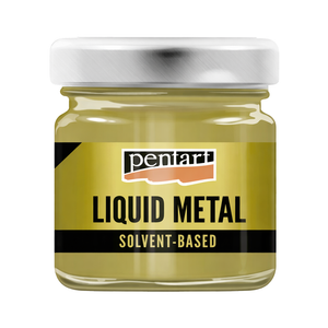 Pentart Liquid Metal Flüssigbronze Lösungsmittelbasis 30ml