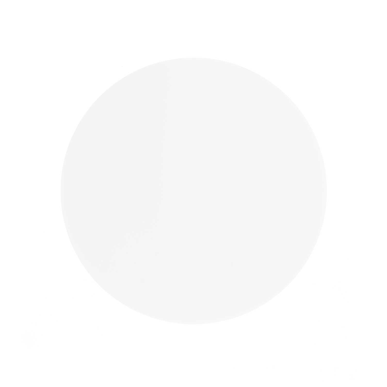 Schaumstoffplatte rund weiß 10mm dick FSC Mix