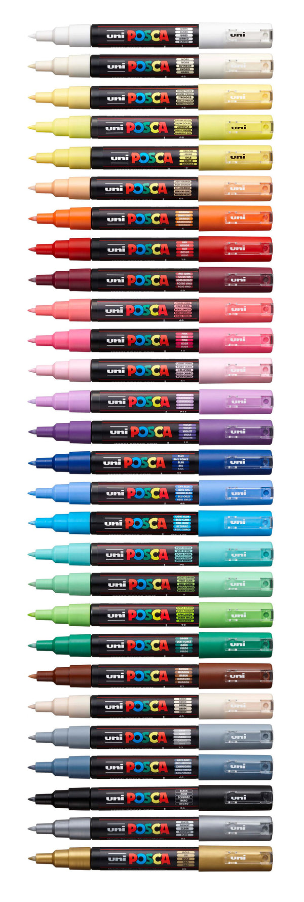 UNI POSCA Marker PC-1MC extra feine Spitze 0,7 - 1 mm
