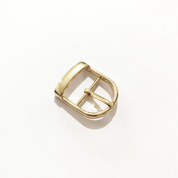 Metall-Gürtelschnallen 25mm  DIY Taschen- & Geldbörsenzubehör golden 2 Stück