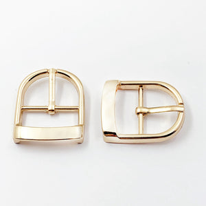 Metall-Gürtelschnallen 25mm DIY Taschen- & Geldbörsenzubehör gold 2 Stück