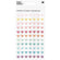 Gelsticker Herzen Glitter pastell 1 Bogen 9,5x15cm