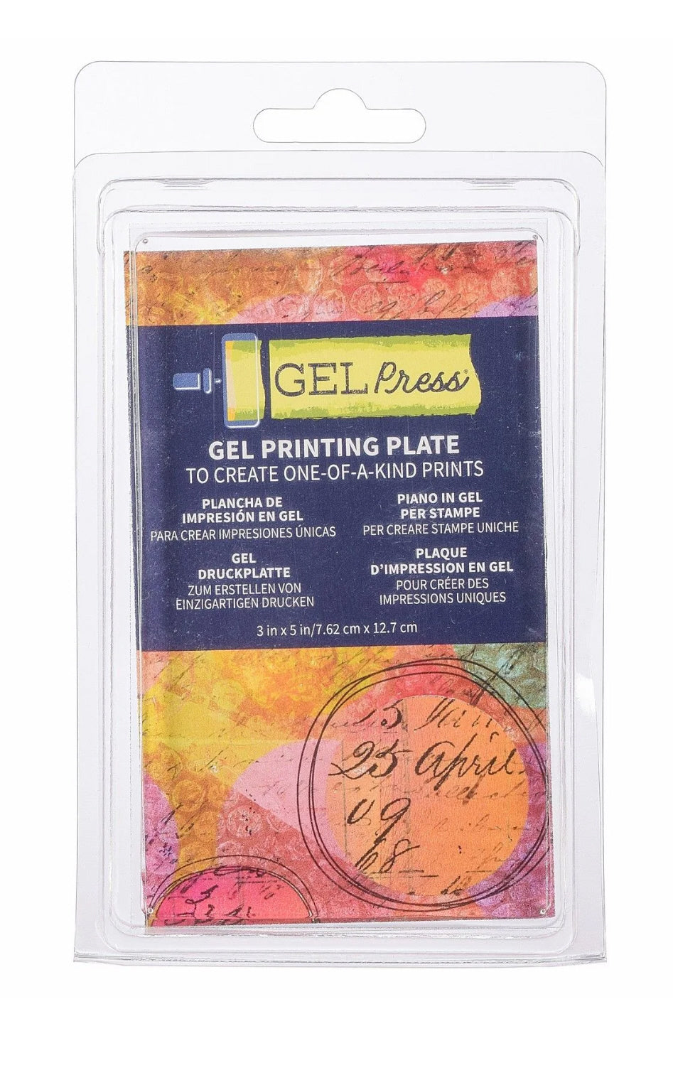 Gel-Druckplatte 7,62 x 12,7 cm
