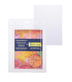 Gelpresse Gel-Druckplatte Rechteck 12,7x17,8cm