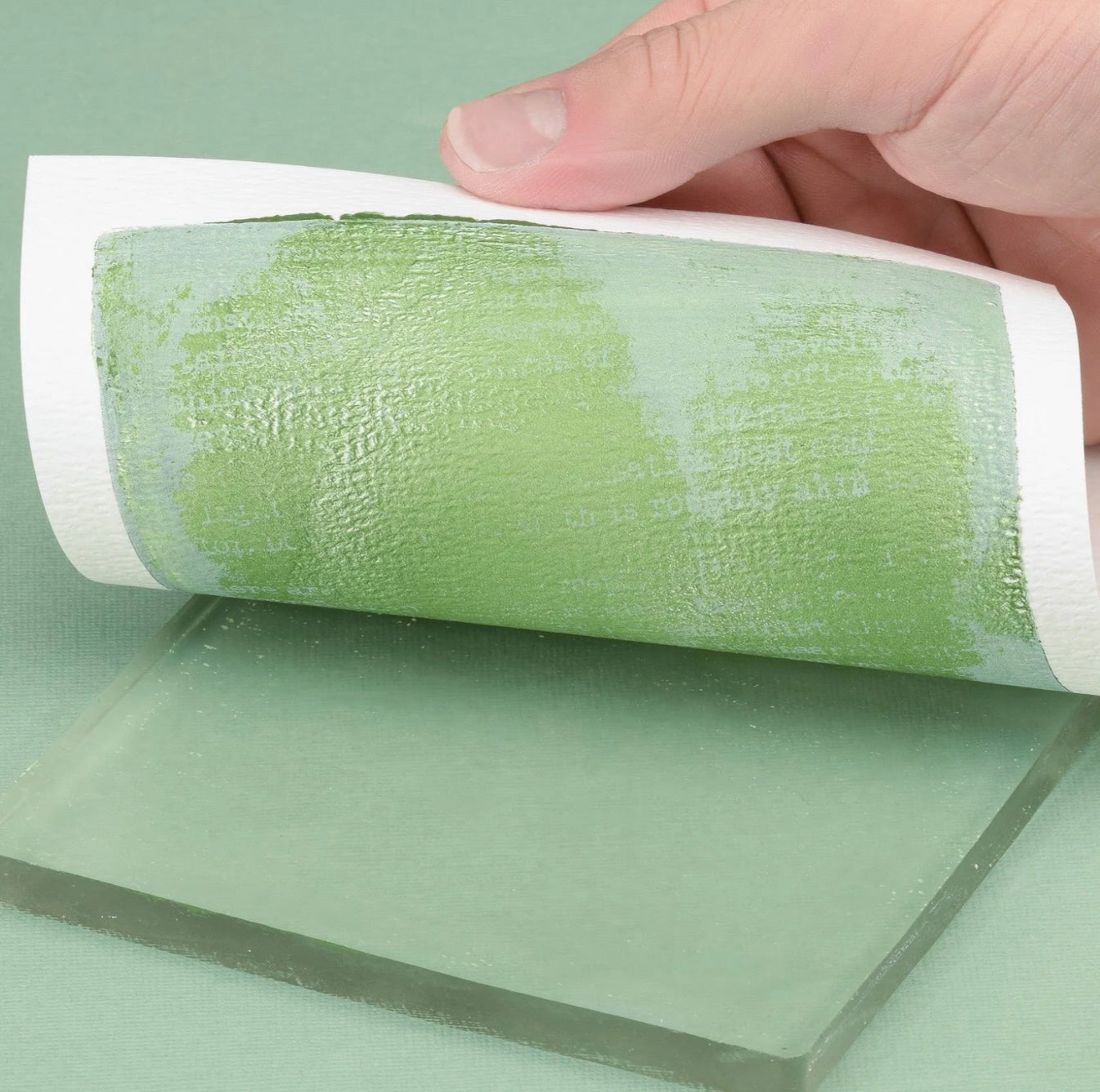 Gelpresse Gel-Druckplatte Rechteck 12,7x17,8cm