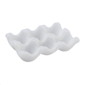 Silikon-Gießform Eierbehälter 6 Eier  145x100x37 mm