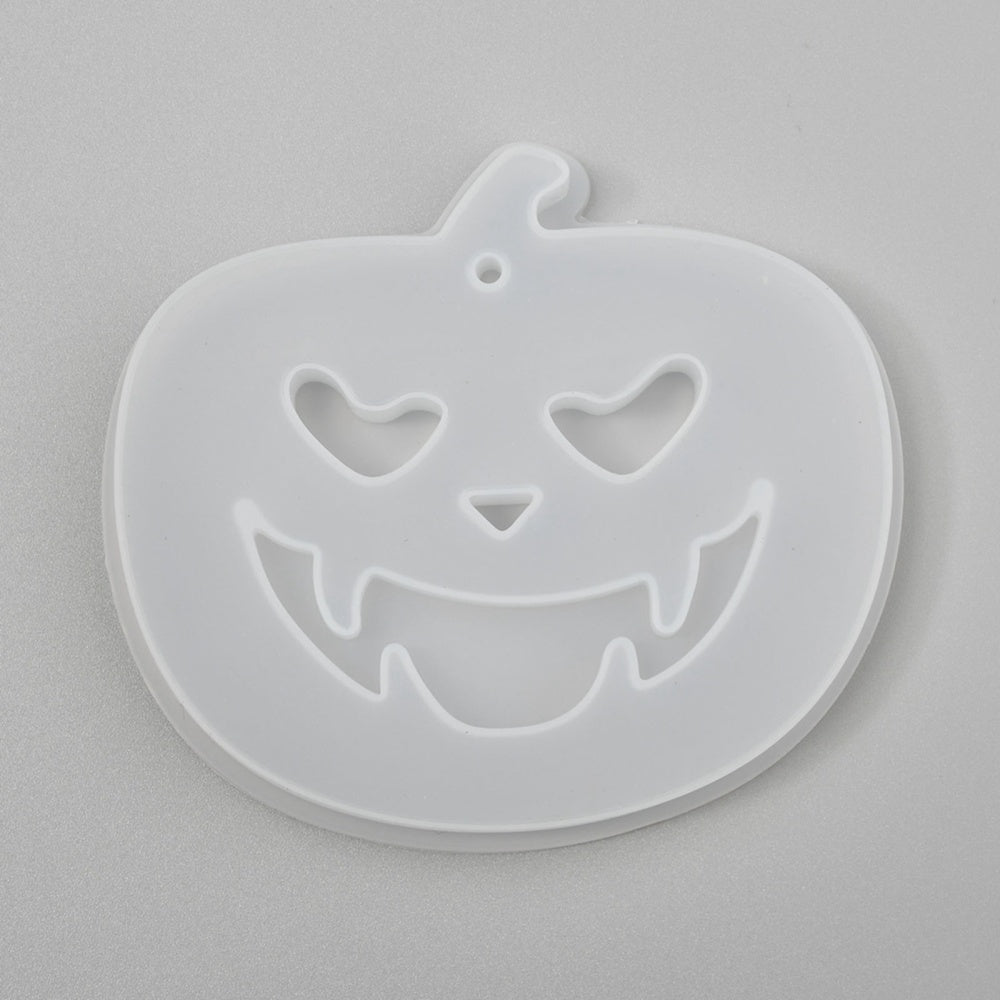 Silikon-Gießform Halloween Kürbis 70x81x11mm