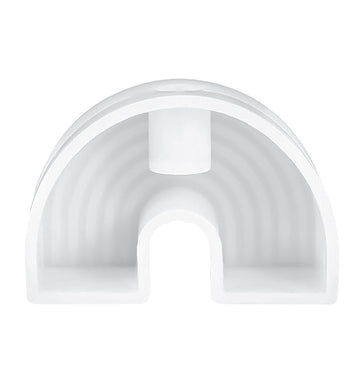 Silikonform Kerzenhalter Regenbogen 11,4x7,8cm