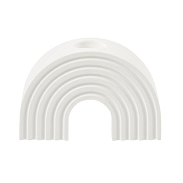 Silikonform Kerzenhalter Regenbogen 11,4x7,8cm