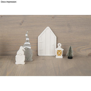 Gießform Wichtel 14,5x26x1cm 6 Formen 1Stück