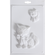 Gießform Katze mit Schleife 29x18cm
