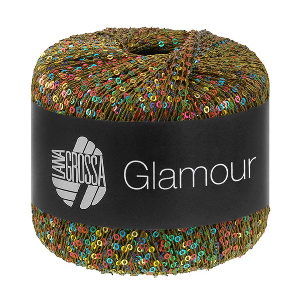 Lana Grossa Glamour Beilaufgarn mit Pailletten 25g / 115m