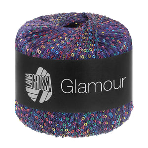 Lana Grossa Glamour Beilaufgarn mit Pailletten 25g / 115m