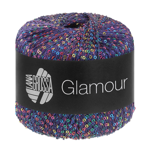 Lana Grossa Glamour Beilaufgarn mit Pailletten 25g / 115m