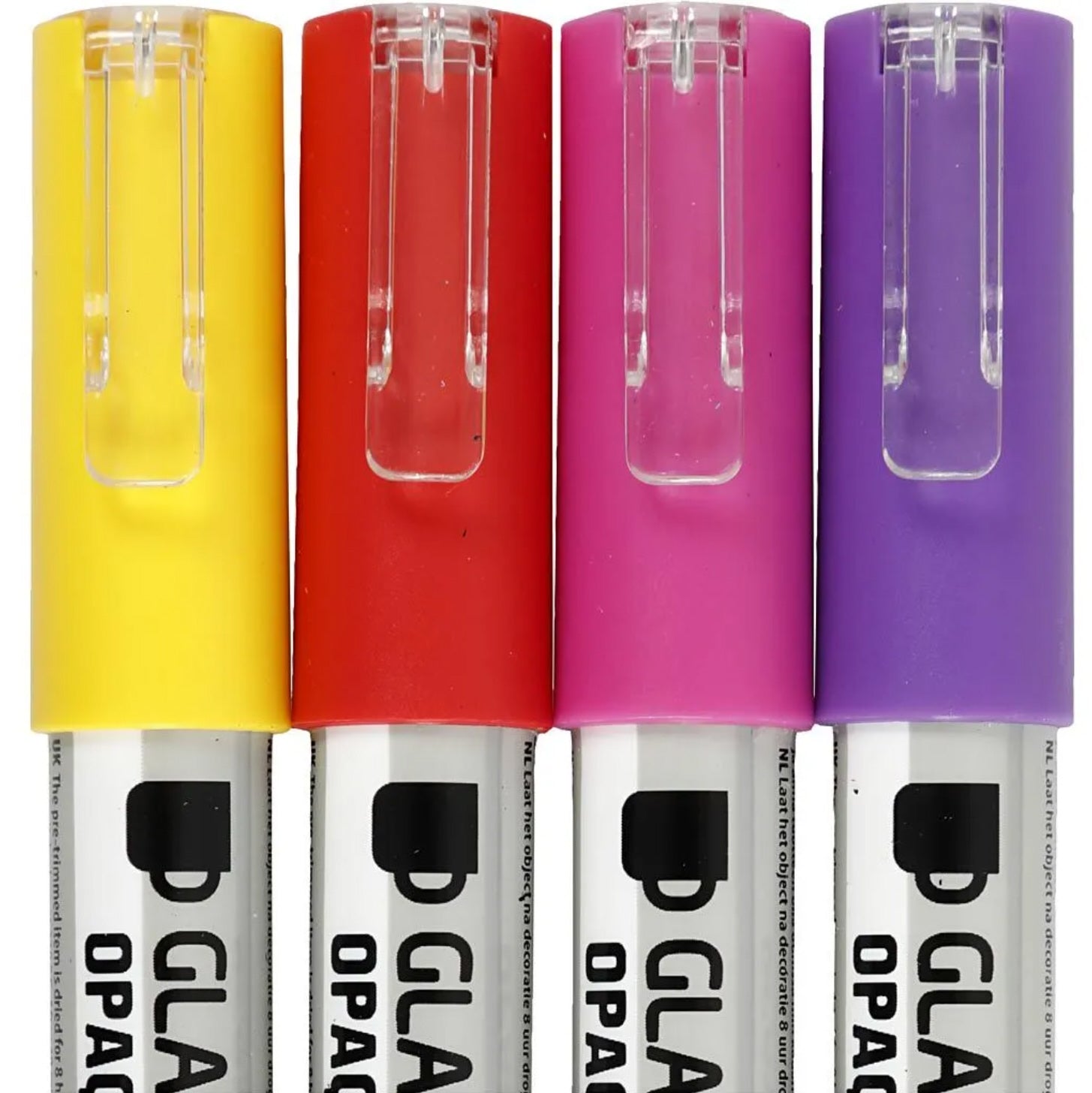 Glas-/Porzellanmalstift Strichstärke 1-2 mm 4 Stück/ Packung