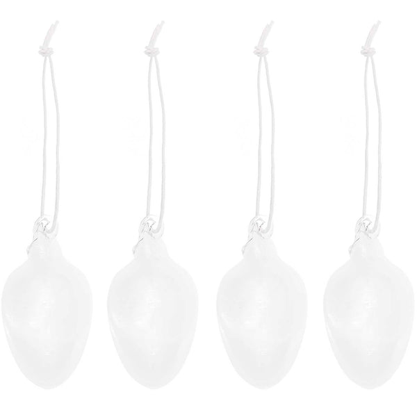 Glas-Eier-Set transparent 2-teilig 3,2 cm