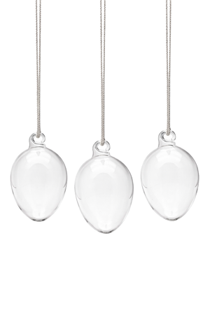 Glasei farblos transparent 1 Stück