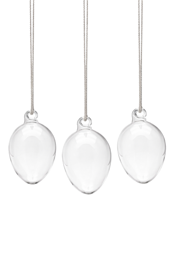 Glasei farblos transparent 1 Stück