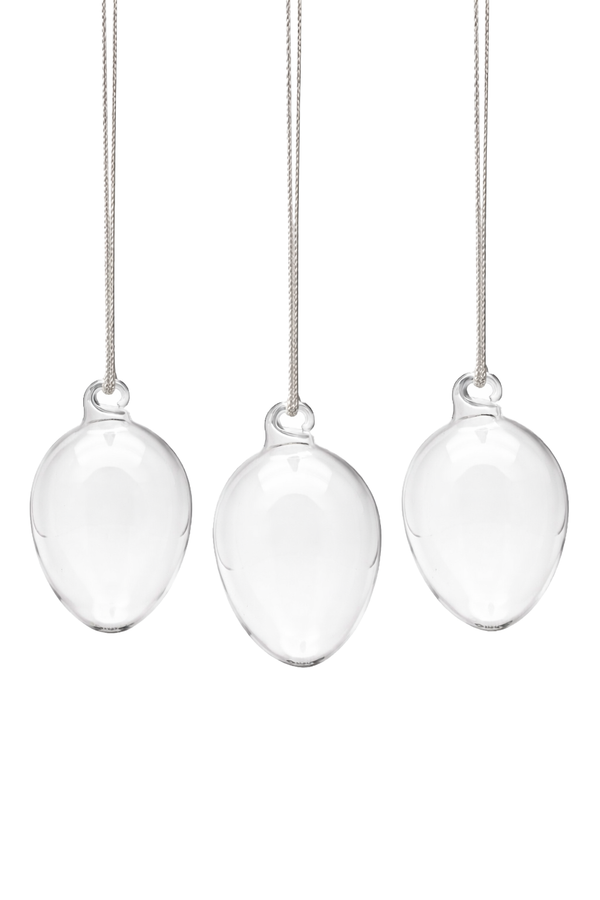 Glasei farblos transparent 1 Stück