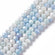 Glasperlen Abacus Ombre Light Sky Blue 8x6mm 60 Stück / Strang