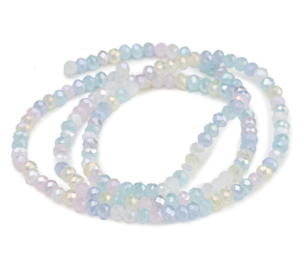 Glasschliffperlen Mix 2mm 160 Stück