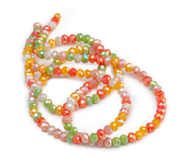 Glasschliffperlen Mix 2mm 160 Stück