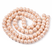 Glasperlen Abacus nude bedampft 8x6mm 75 Stk./Dose