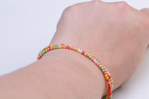 Glasschliffperlen Mix 2mm 160 Stück