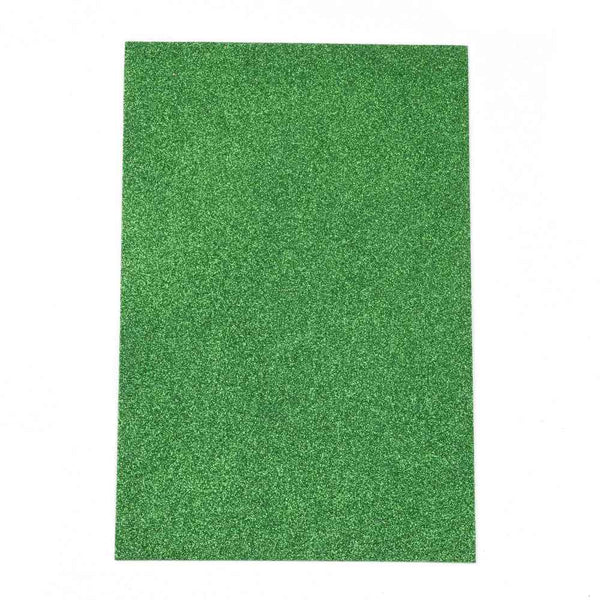 Moosgummi Glitter A4 2mm 20x30cm 1 Bogen