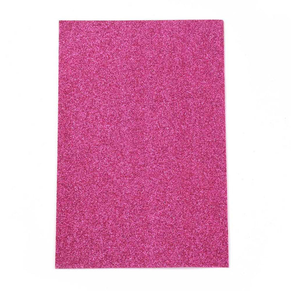 Moosgummi Glitter A4 2mm 20x30cm 1 Bogen