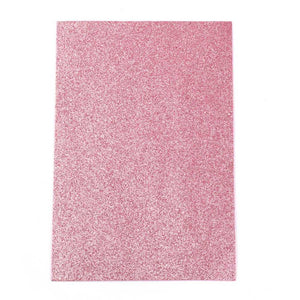 Moosgummi Glitter A4 2mm 20x30cm 1 Bogen