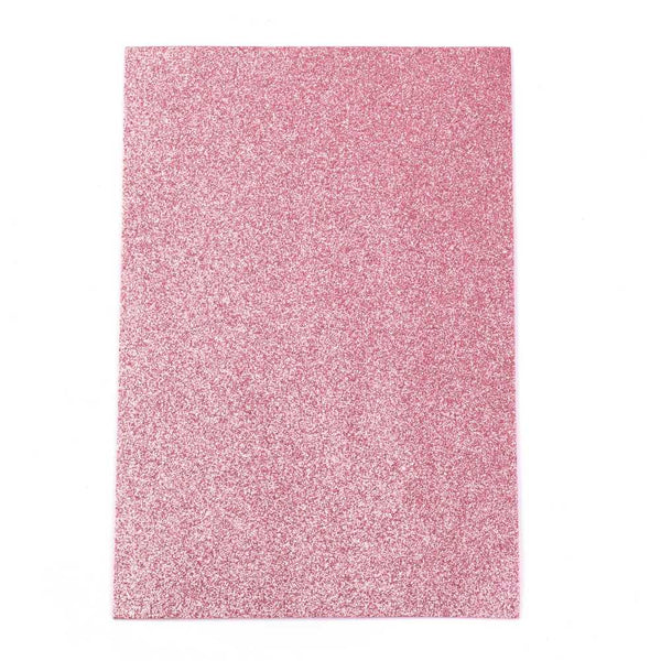 Moosgummi Glitter A4 2mm 20x30cm 1 Bogen